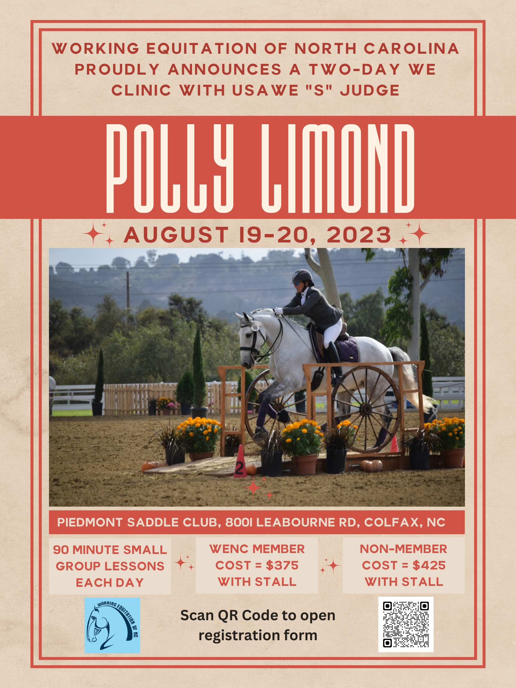 Working Equitation Event flyer