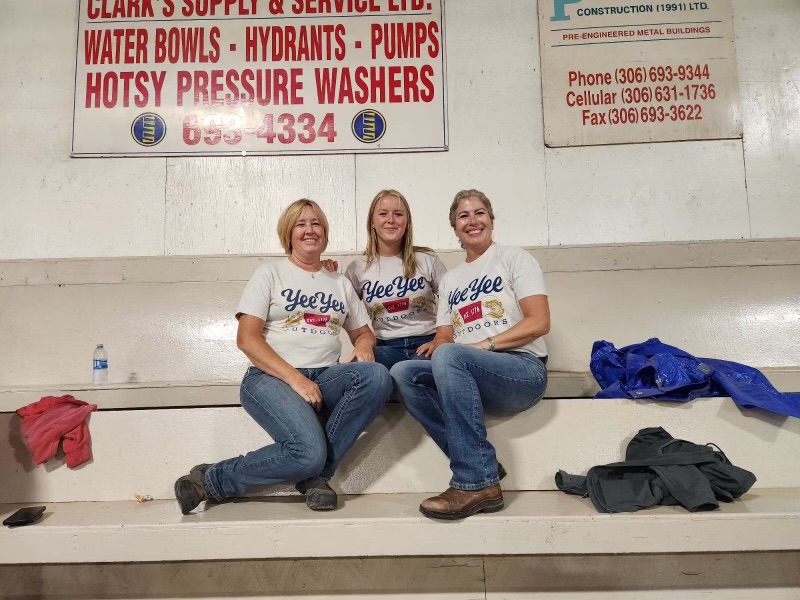 Shannon Yee, Bailey Yee, and Channing Bump