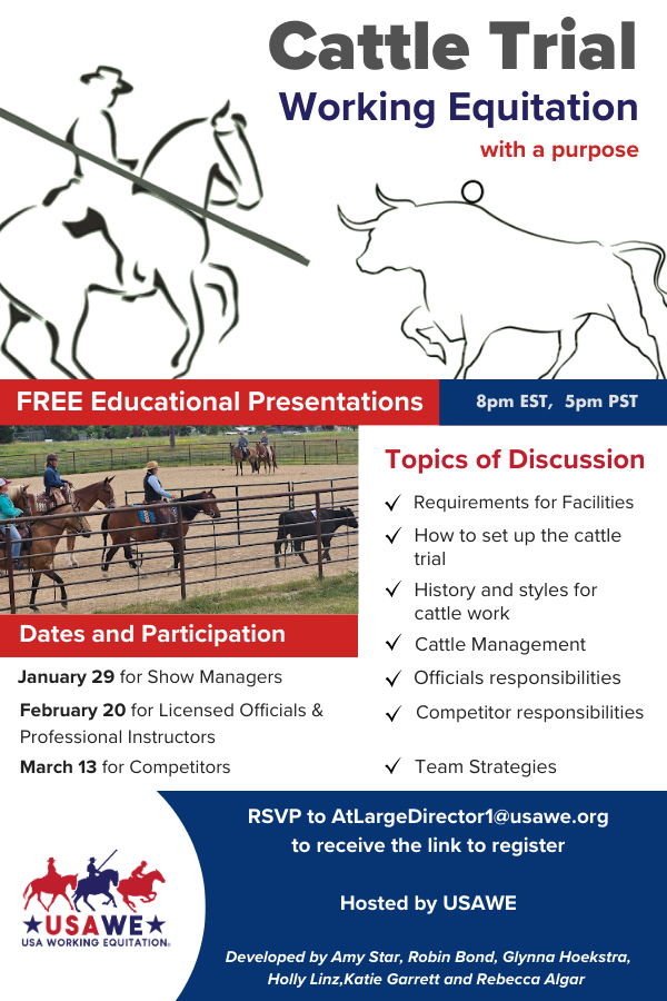 Cattle Trail Working Equitation Flyer